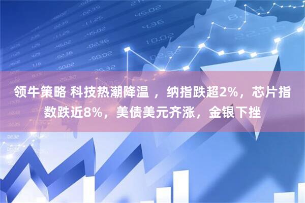 领牛策略 科技热潮降温 ，纳指跌超2%，芯片指数跌近8%，美债美元齐涨，金银下挫